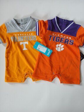 Gen2 Sports 2 Baby Football Rompers 0-3 Months